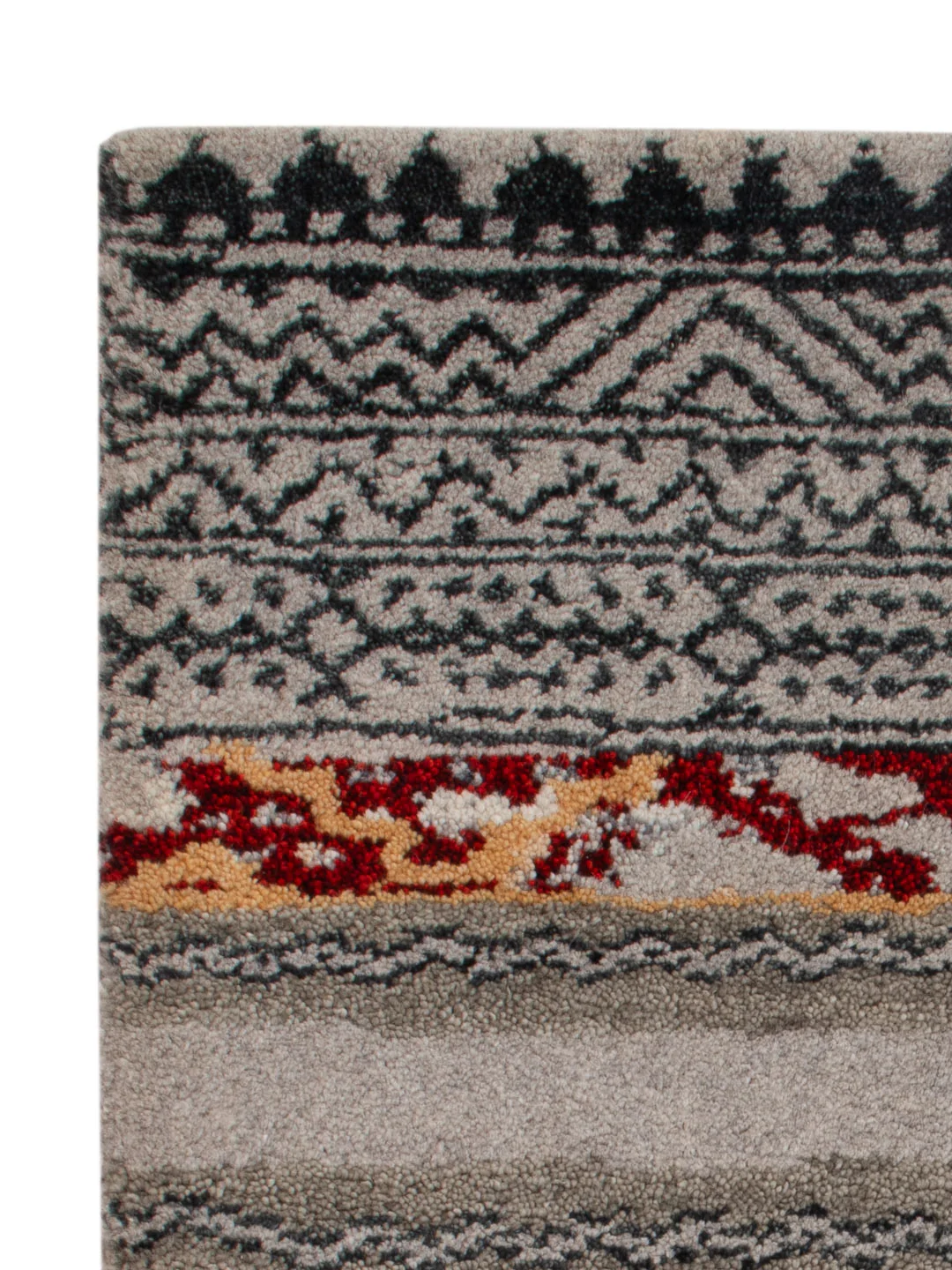Gabbeh Teppich Indus 90x60cm - Wollteppich - Image 3