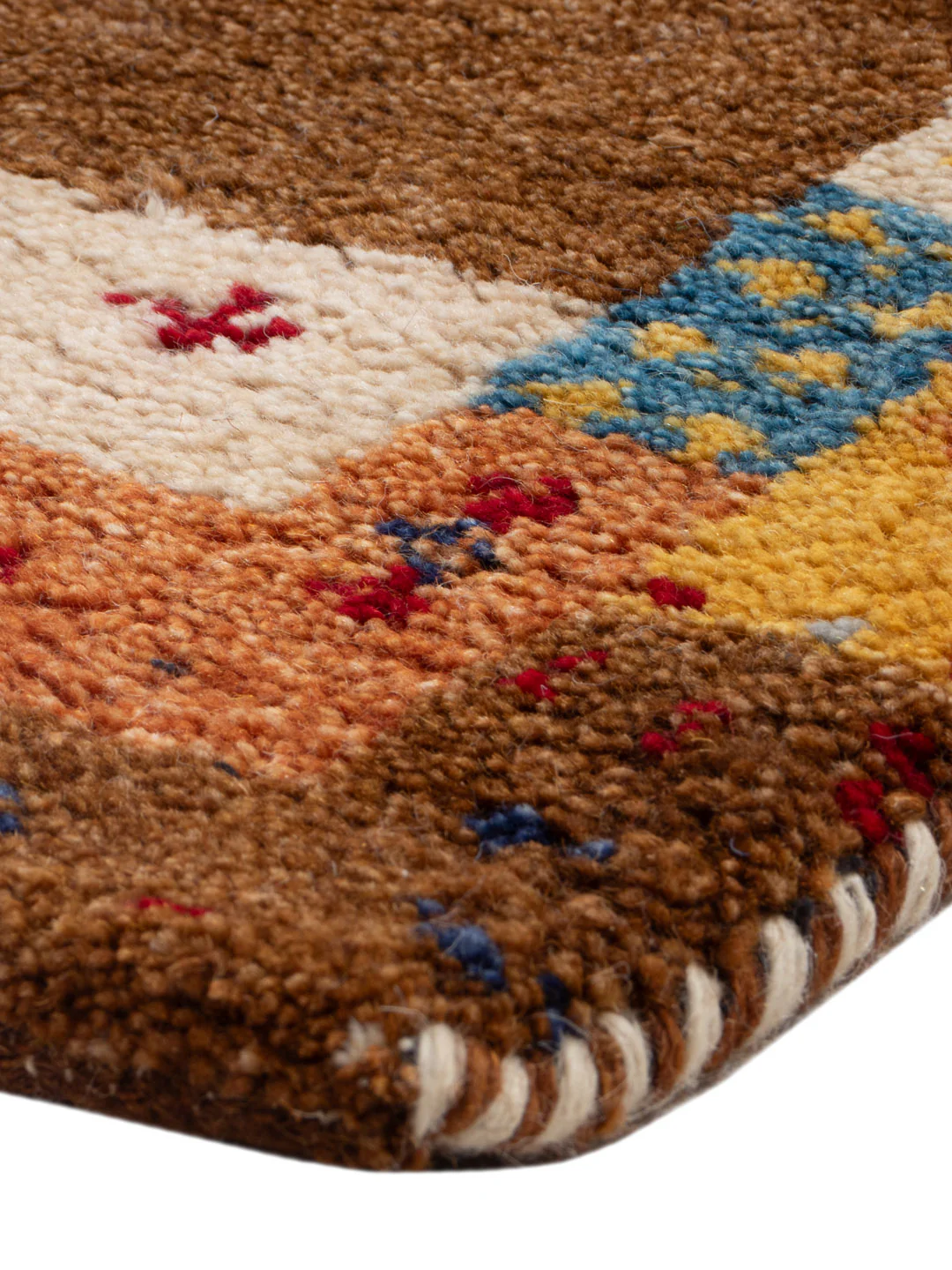 Gabbeh Teppich Indus 90x60cm - Wollteppich - Image 4