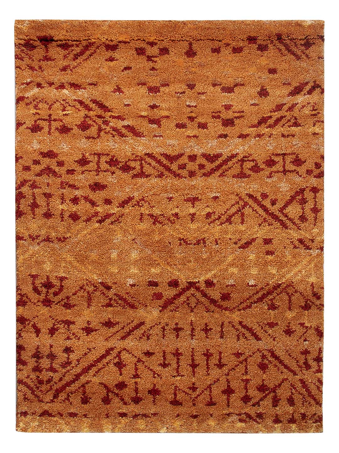 Gabbeh Teppich Indus 90x60cm - Wollteppich