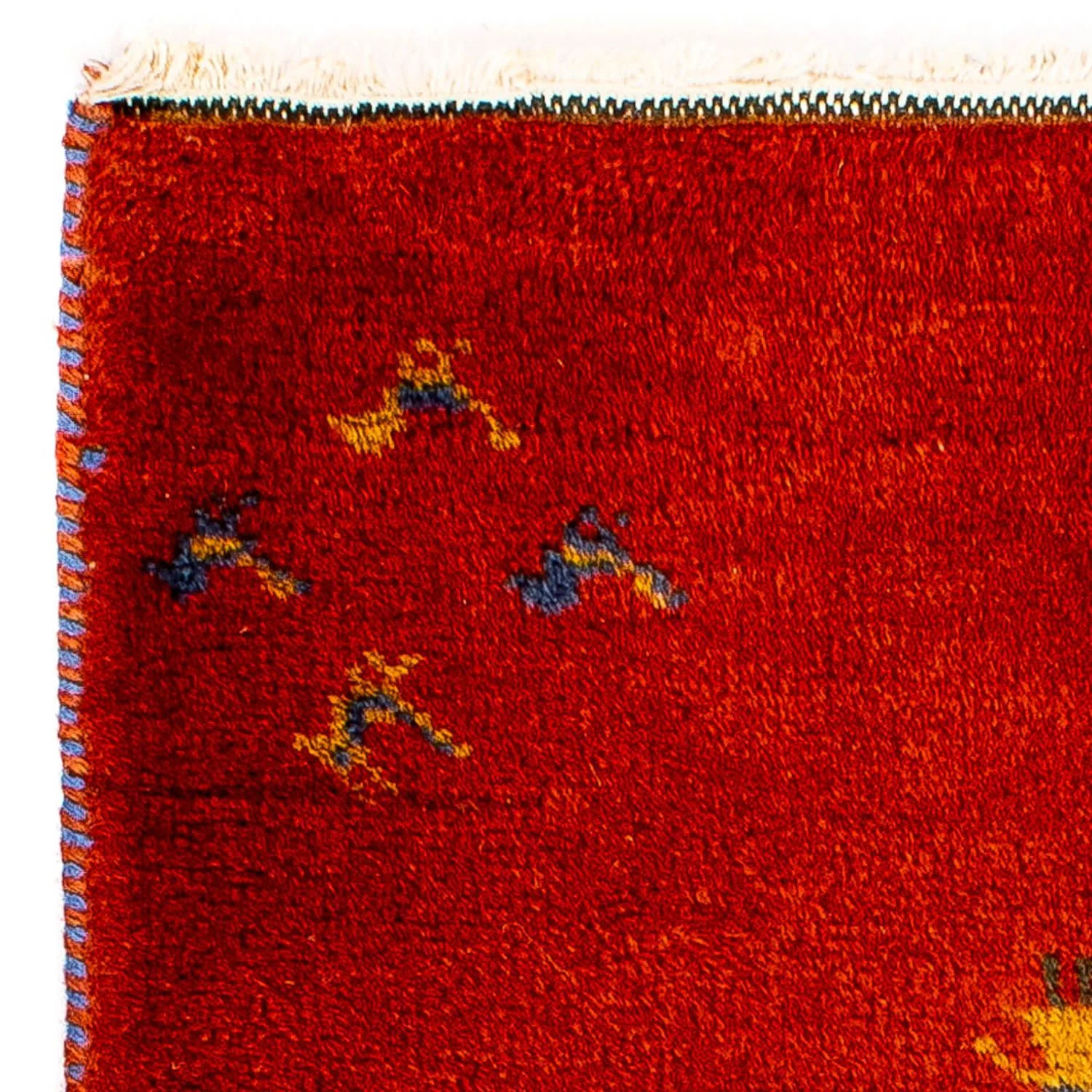 Gabbeh Teppich - Indus 90 x 60 cm - rot - Image 3