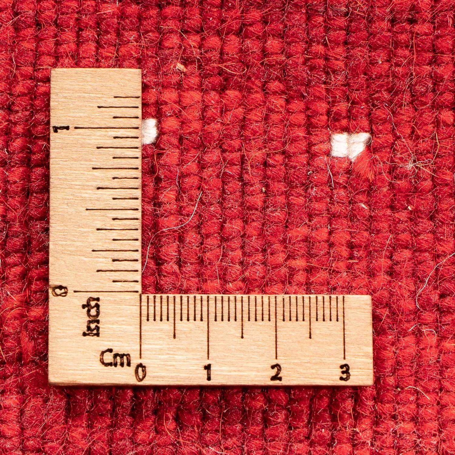 Gabbeh Teppich - Indus 90 x 60 cm - rot - Image 6