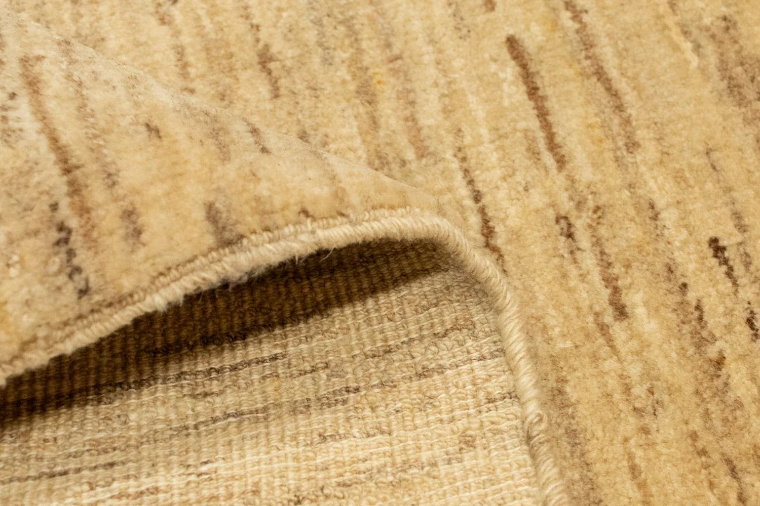 Gabbeh Teppich - Indus 97 x 66 cm - beige - Image 4