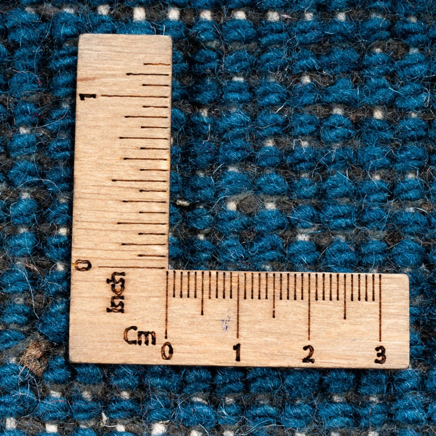 Gabbeh Teppich - Indus quadratisch - 254 x 251 cm - blau - Image 6