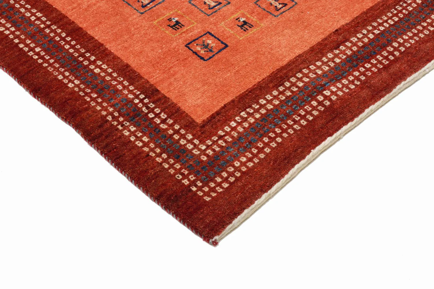 Gabbeh Teppich - Kaschkuli Perser 149 x 103 cm - rot - Image 2
