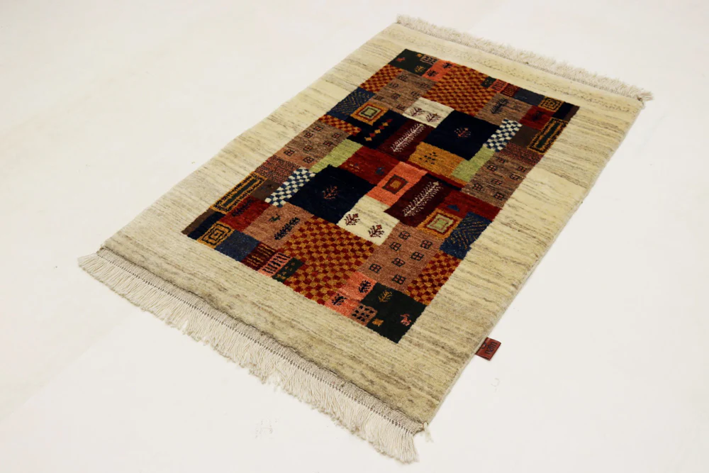 Gabbeh Teppich - Loribaft Indus - 127 x 85 cm - mehrfarbig - Image 2