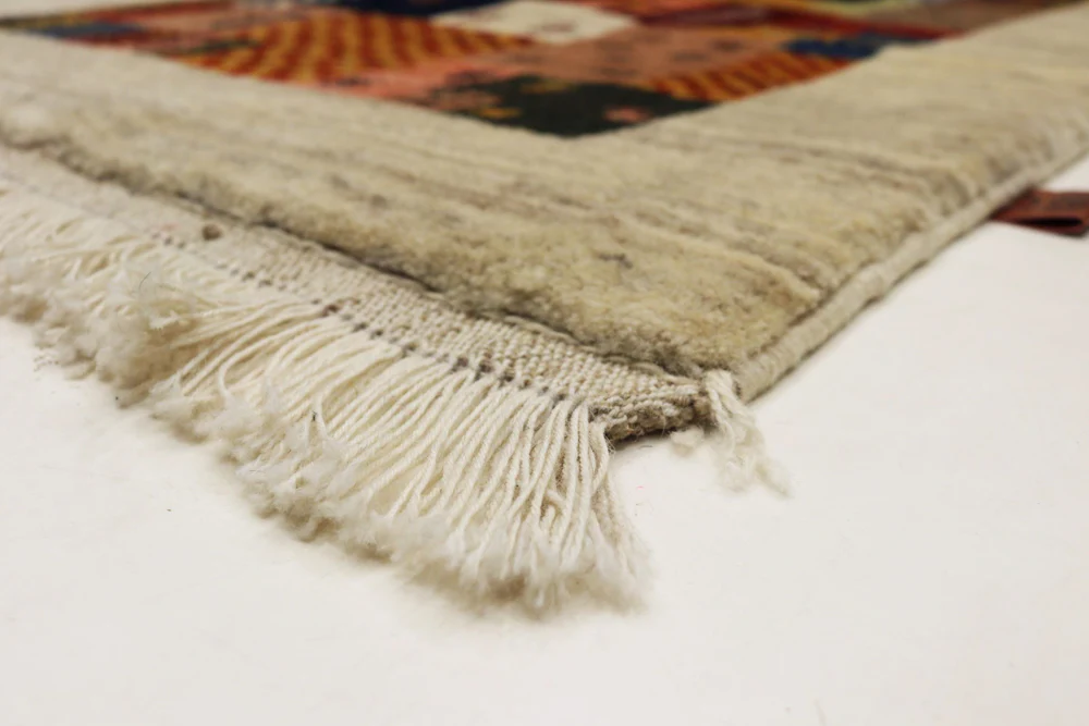 Gabbeh Teppich - Loribaft Indus - 127 x 85 cm - mehrfarbig - Image 4