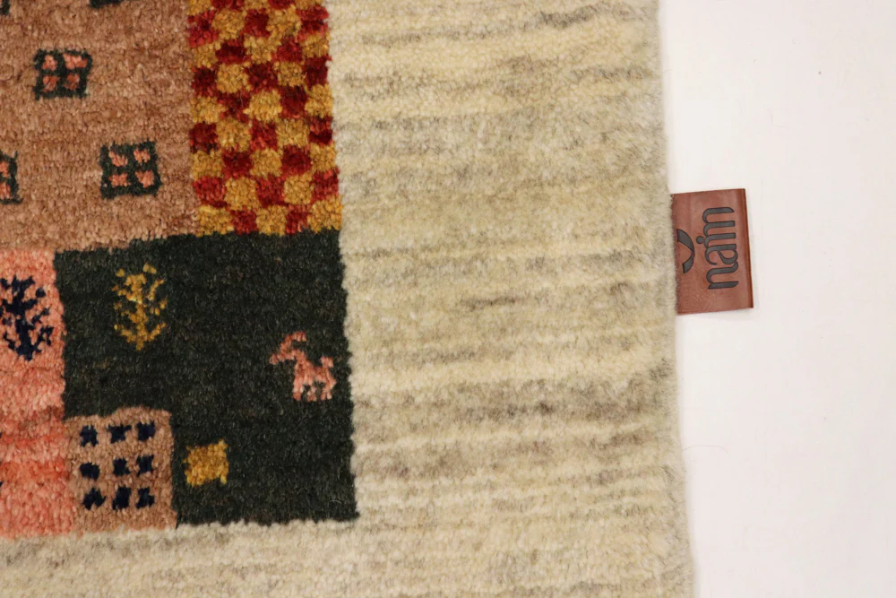 Gabbeh Teppich - Loribaft Indus - 127 x 85 cm - mehrfarbig - Image 5