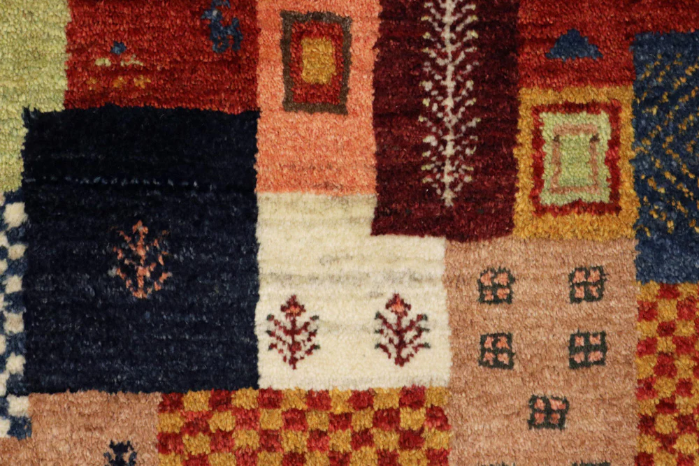 Gabbeh Teppich - Loribaft Indus - 127 x 85 cm - mehrfarbig - Image 6