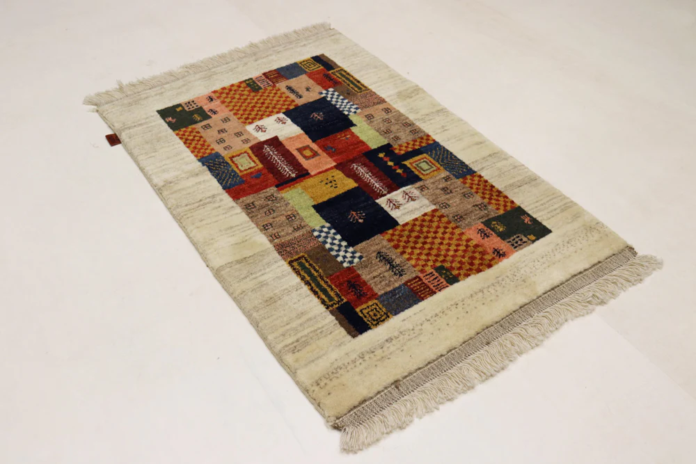 Gabbeh Teppich - Loribaft Indus - 127 x 85 cm - mehrfarbig - Image 8
