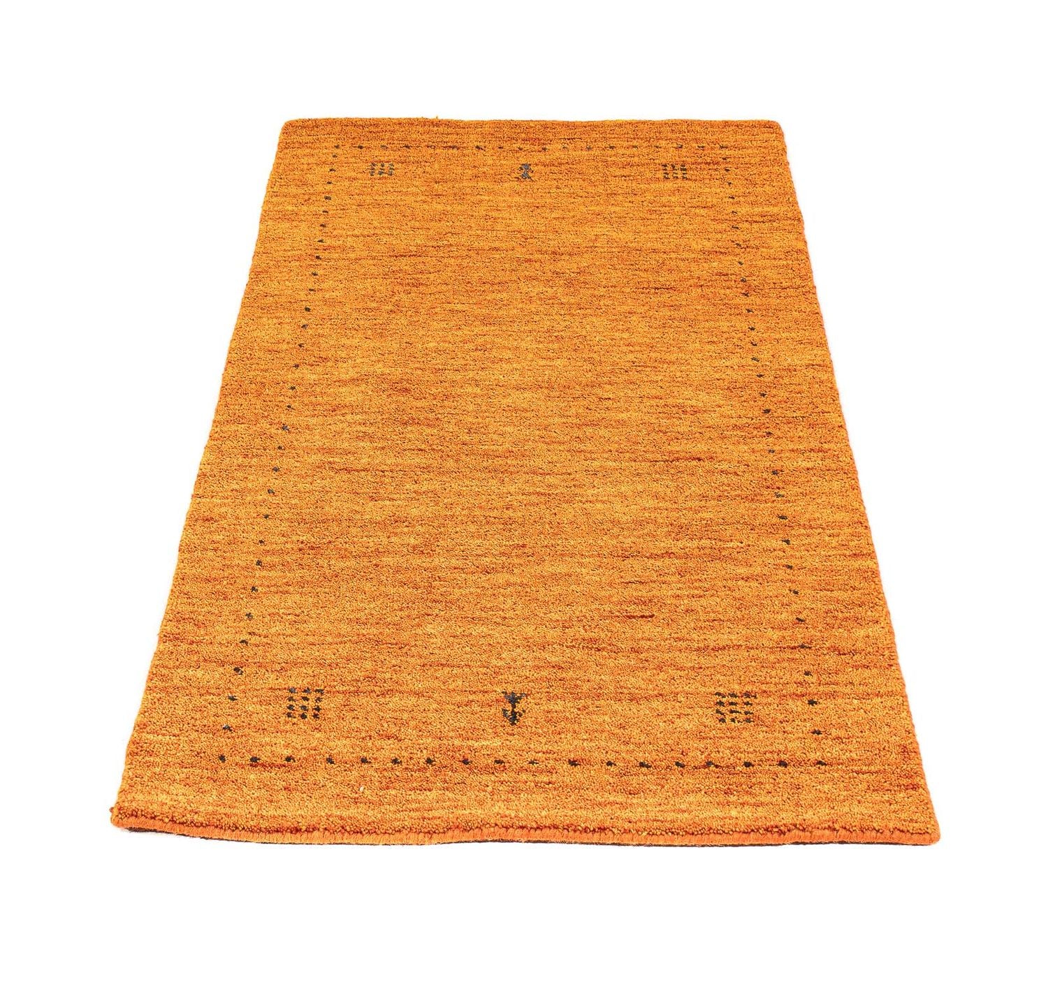 Gabbeh Teppich - Loribaft Indus 133 x 70 cm - orange - Image 4