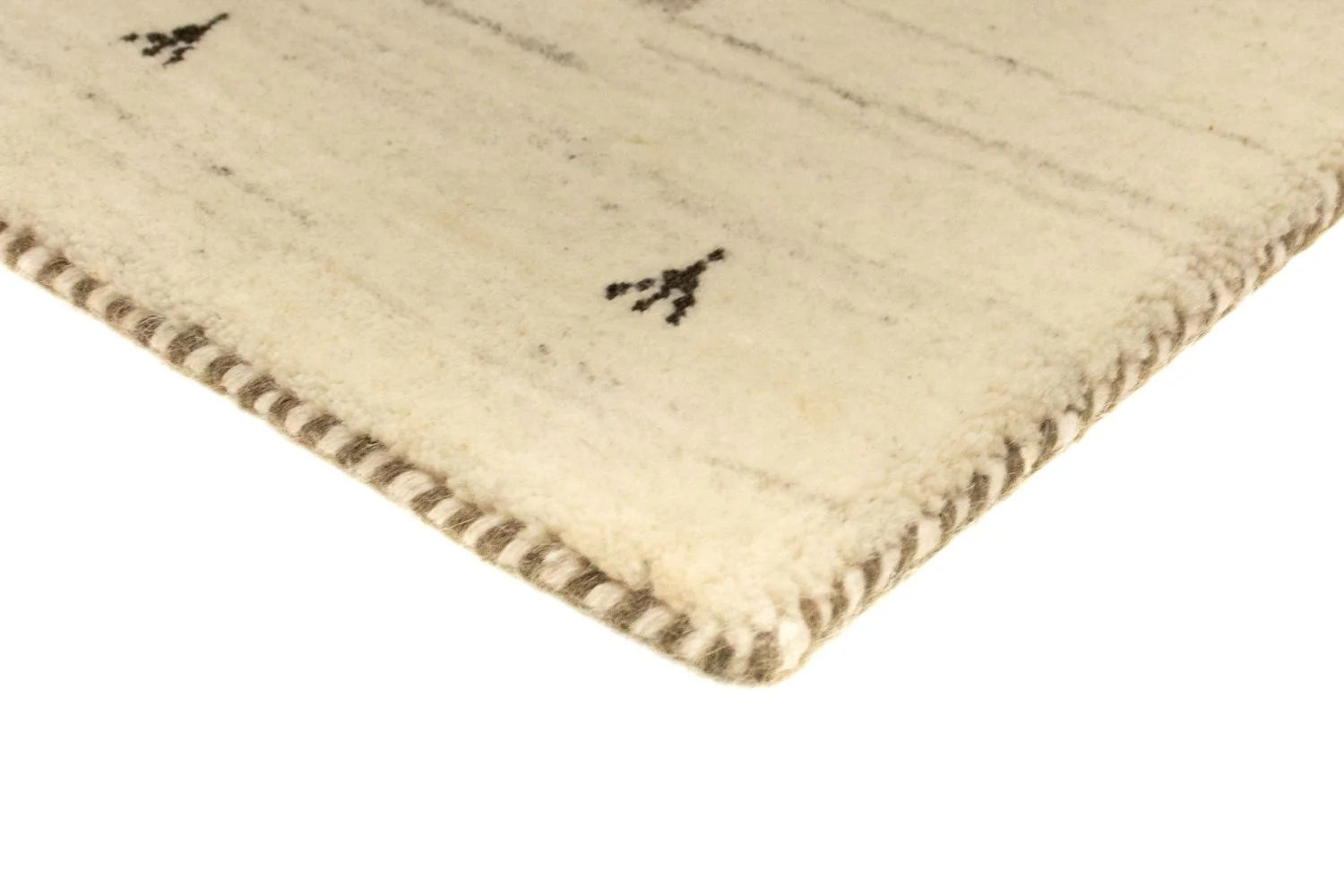 Gabbeh Teppich - Loribaft Indus 160 x 90 cm - beige - Image 2