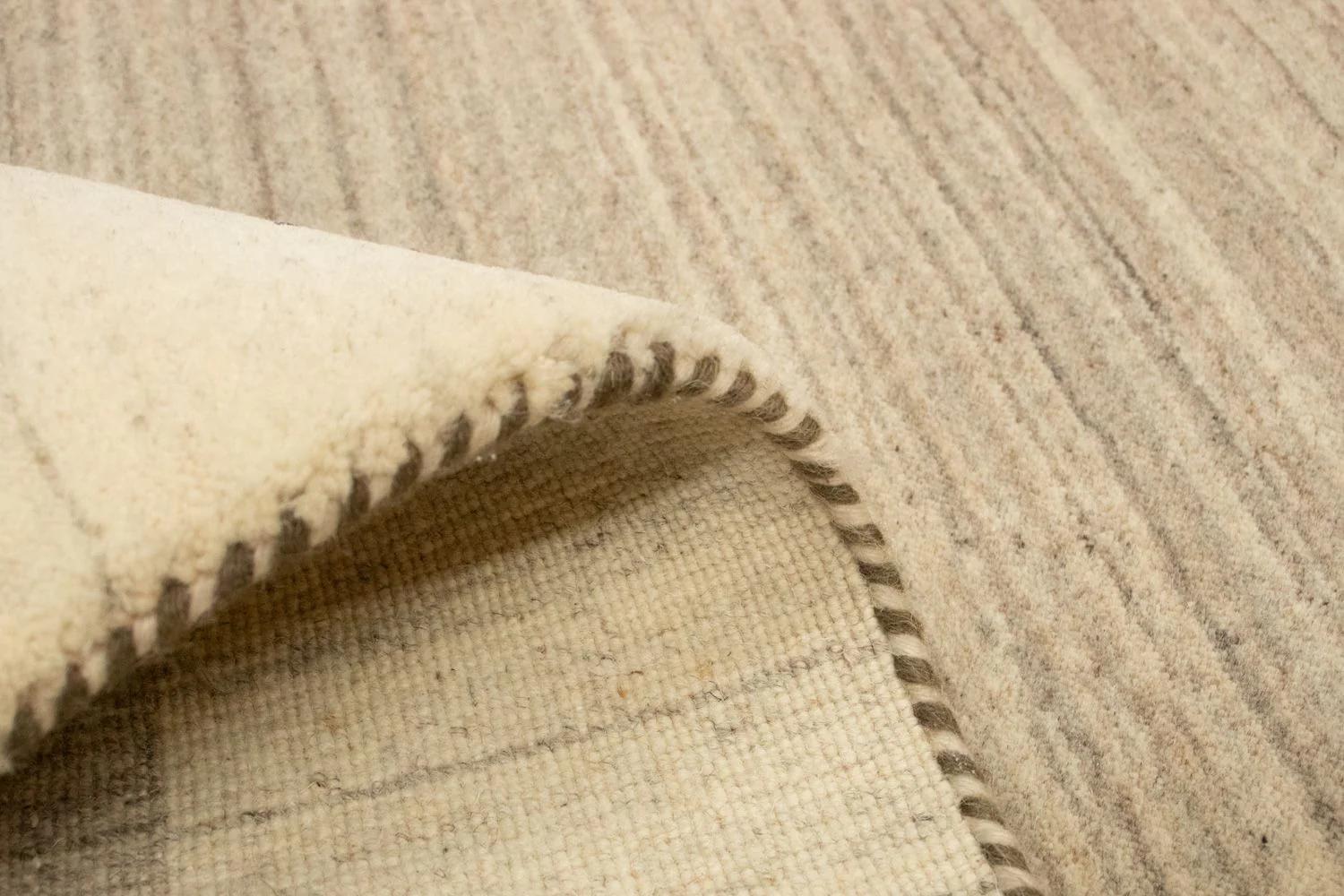 Gabbeh Teppich - Loribaft Indus 160 x 90 cm - beige - Image 4