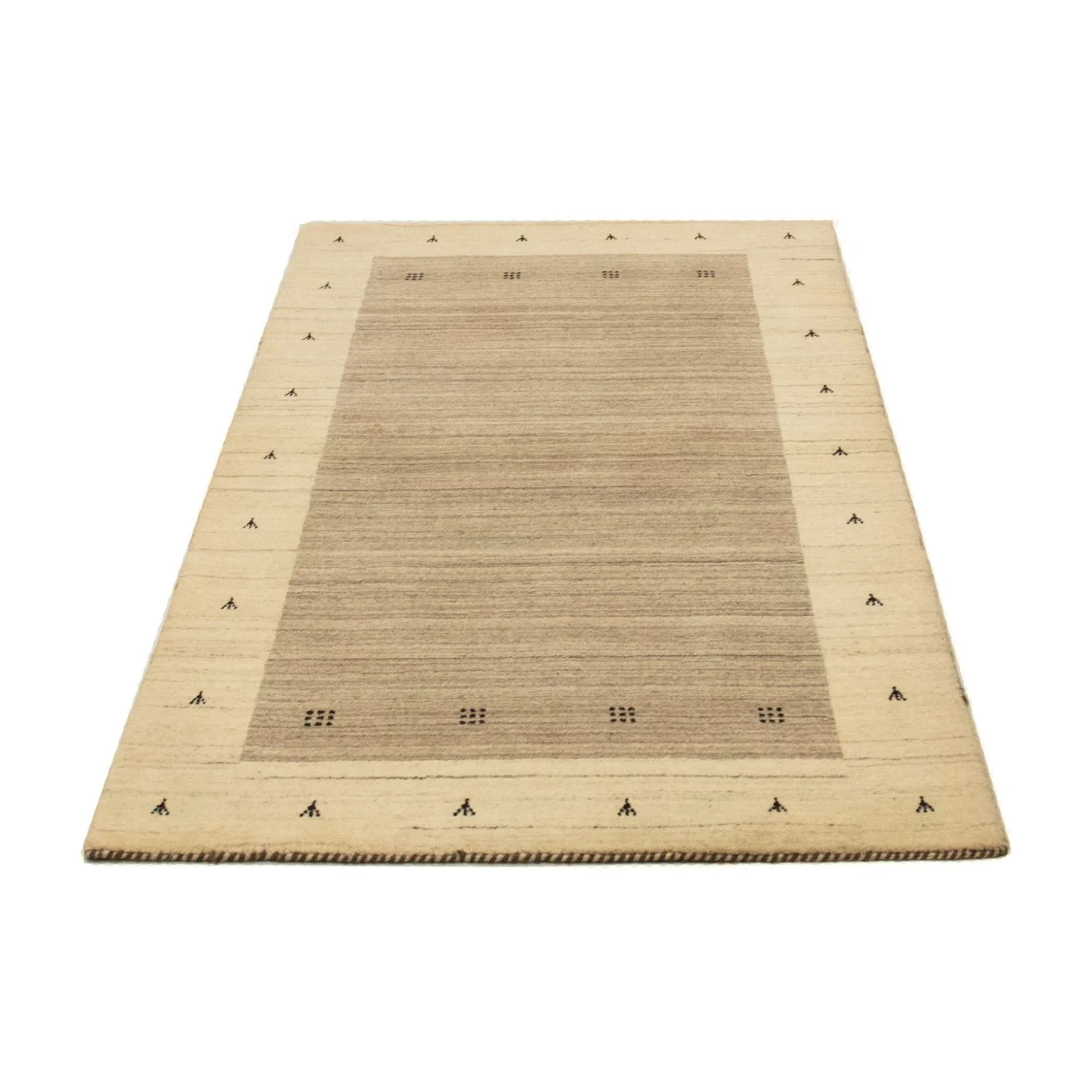 Gabbeh Teppich - Loribaft Indus 160 x 90 cm - beige - Image 5