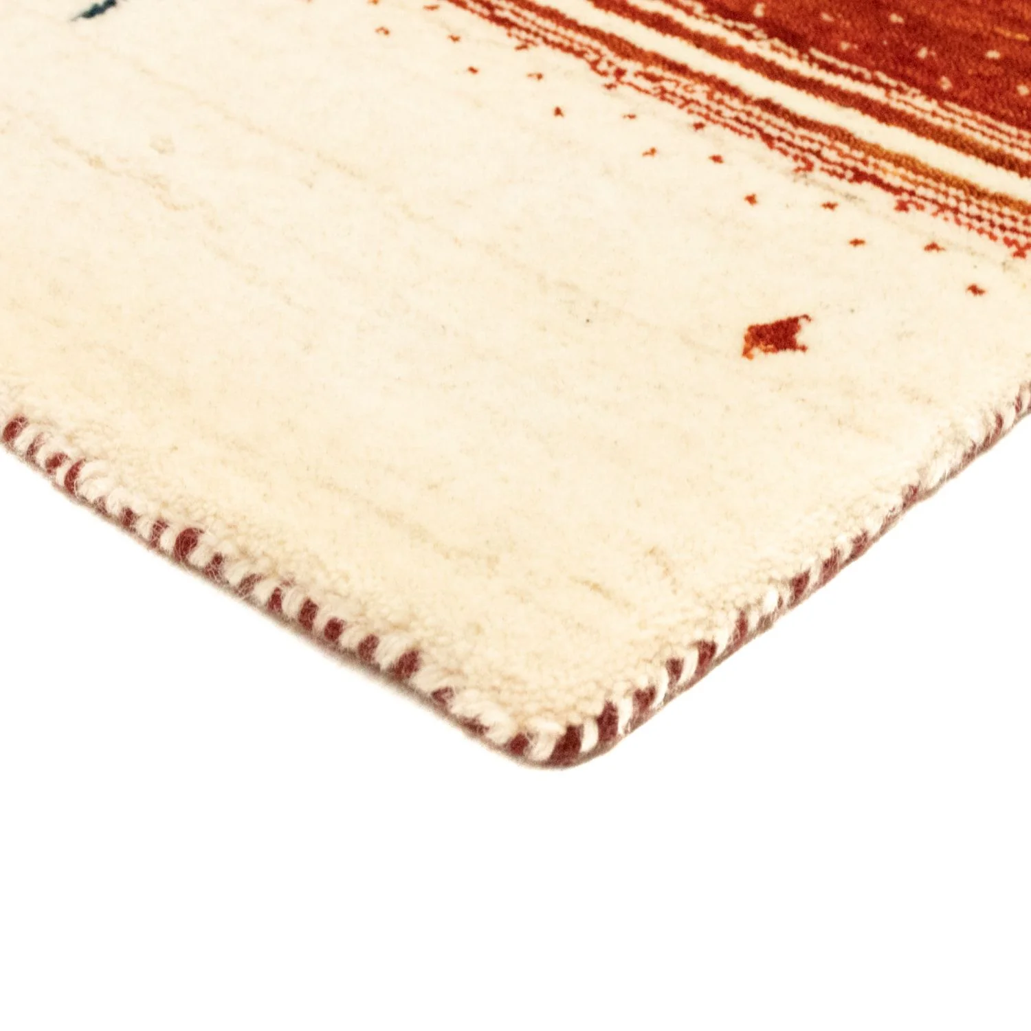 Gabbeh Teppich - Loribaft Indus 160 x 91 cm - beige - Image 2