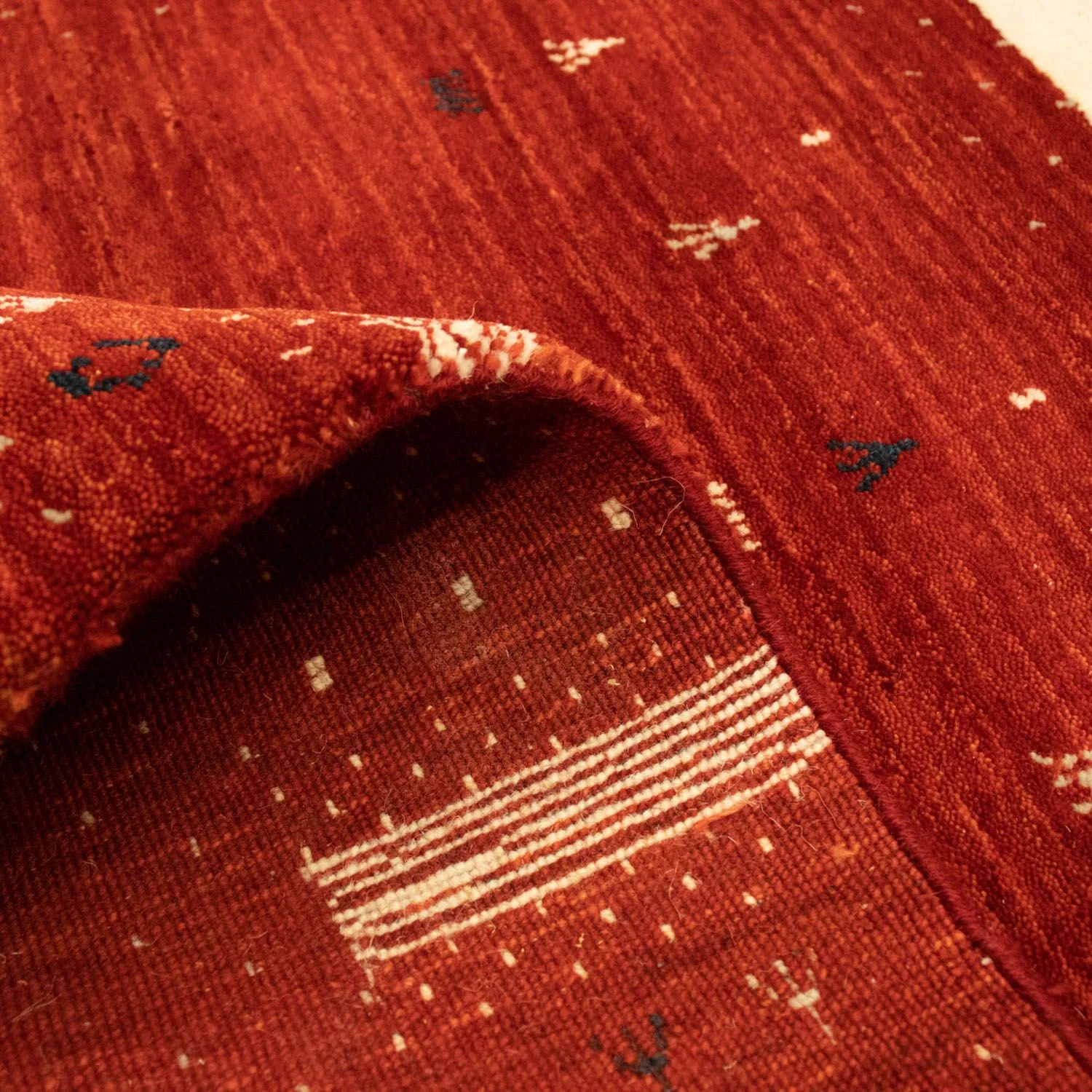 Gabbeh Teppich - Loribaft Indus 162 x 94 cm - rot - Image 2