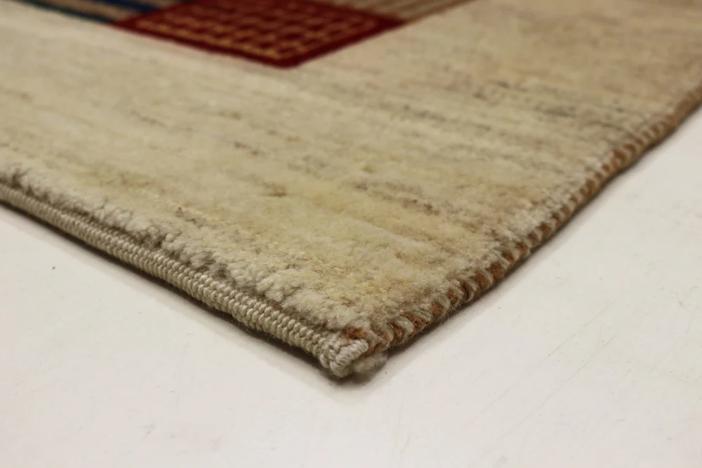 Gabbeh Teppich - Loribaft Indus - 197 x 142 cm - mehrfarbig - Image 5