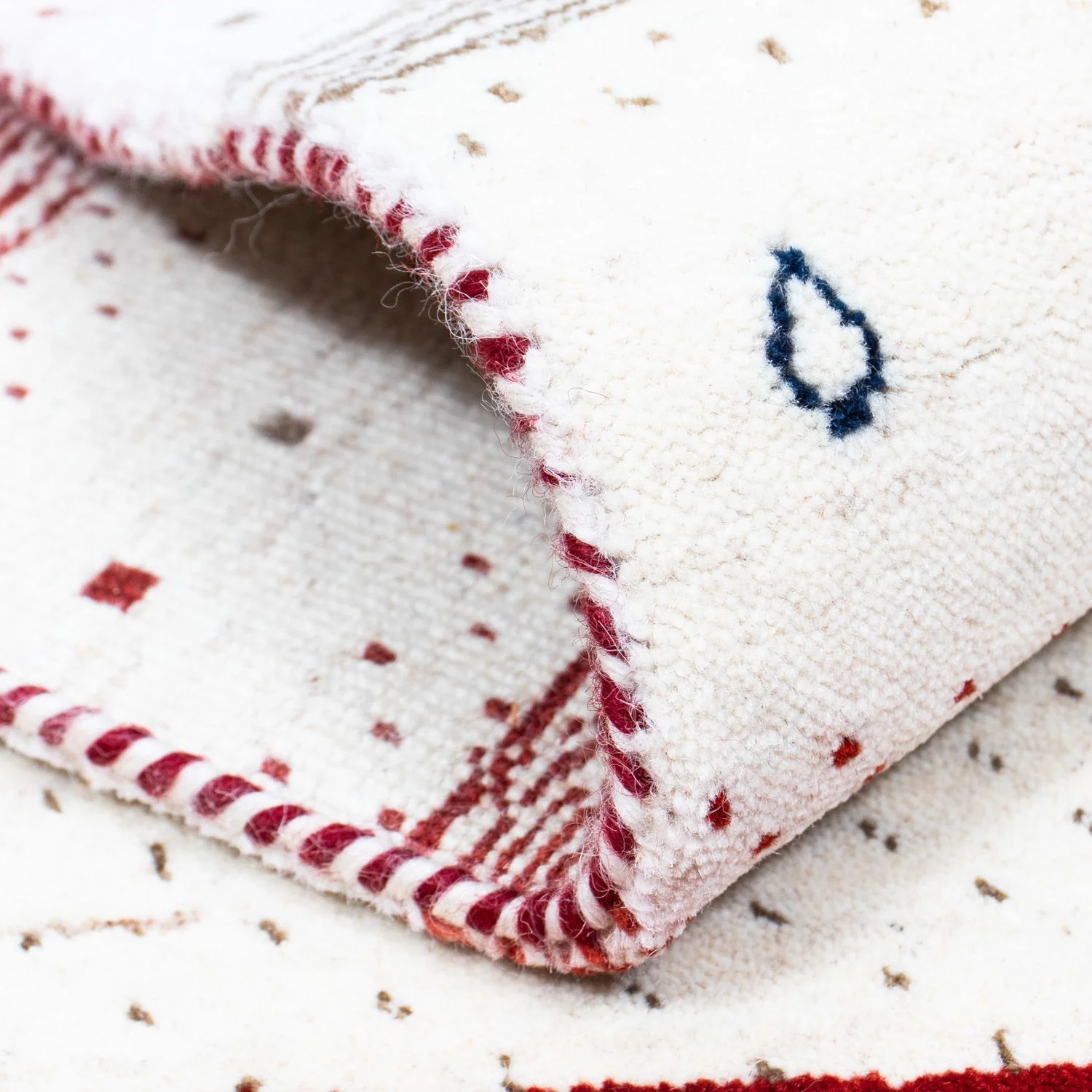 Gabbeh Teppich - Loribaft Indus 198 x 140 cm - beige - Image 4