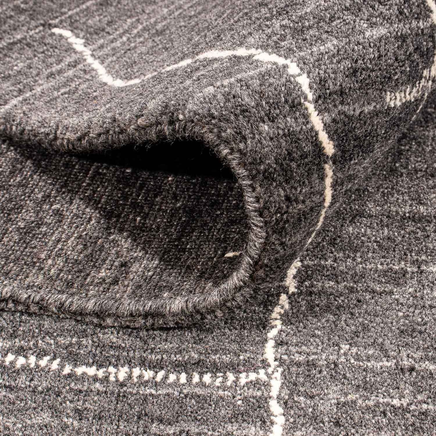 Gabbeh Teppich - Loribaft Indus 200 x 142 cm - dunkelbraun - Image 4