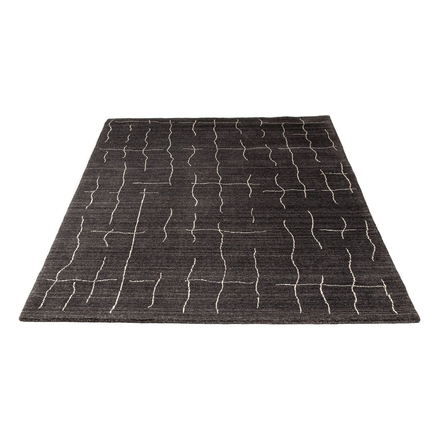 Gabbeh Teppich - Loribaft Indus 200 x 142 cm - dunkelbraun - Image 5