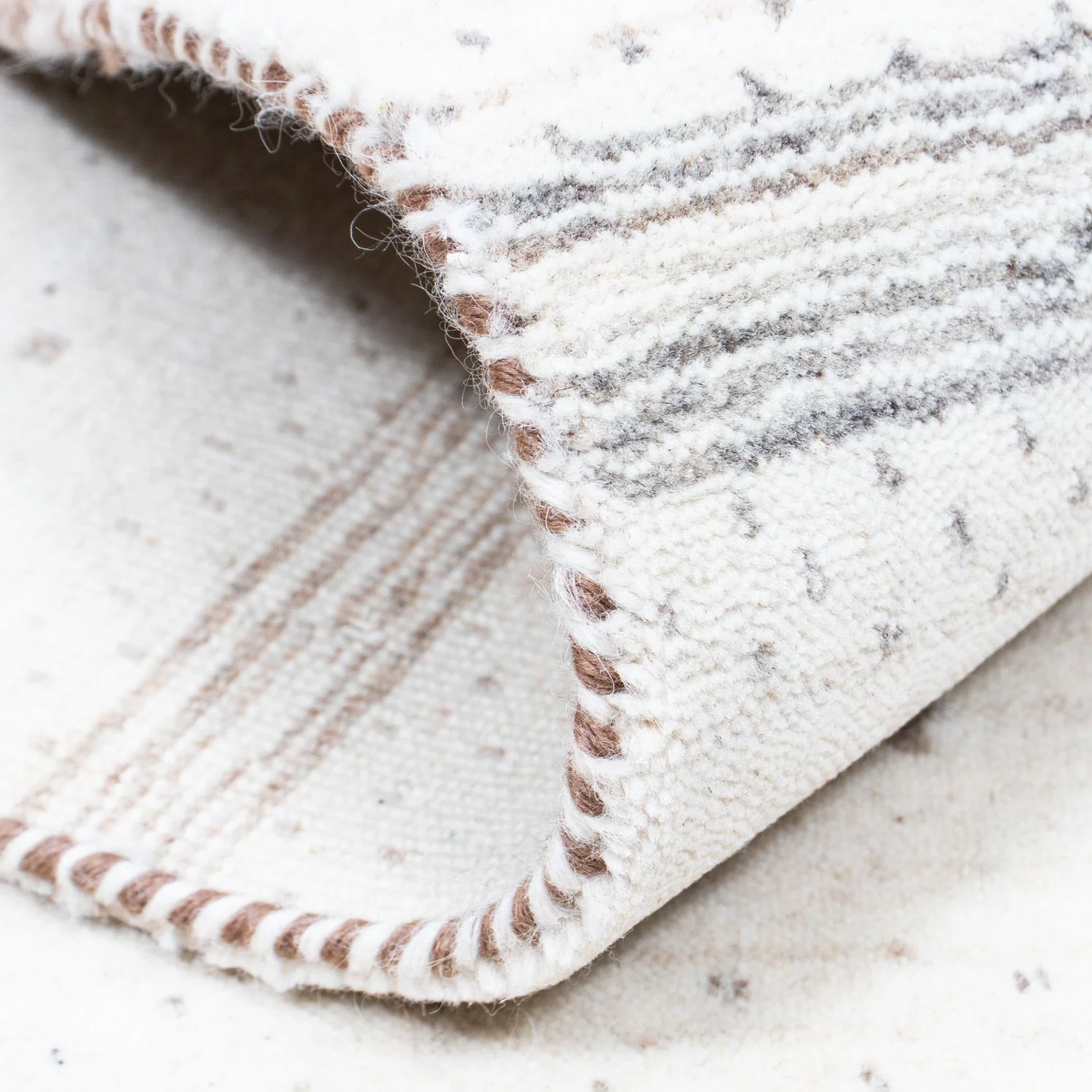 Gabbeh Teppich - Loribaft Indus 200 x 143 cm - beige - Image 4
