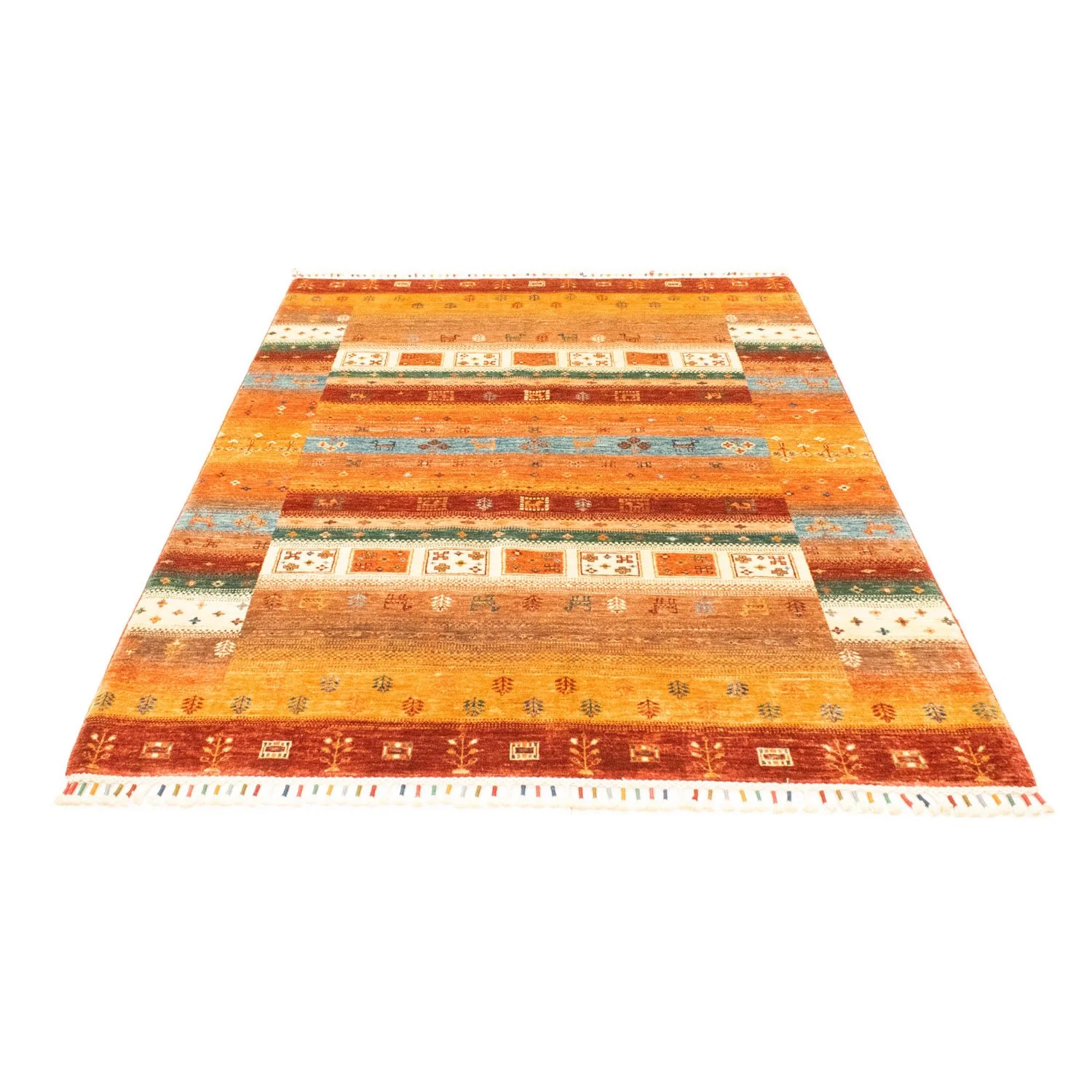 Gabbeh Teppich - Loribaft Indus 200 x 150 cm - mehrfarbig - Image 5