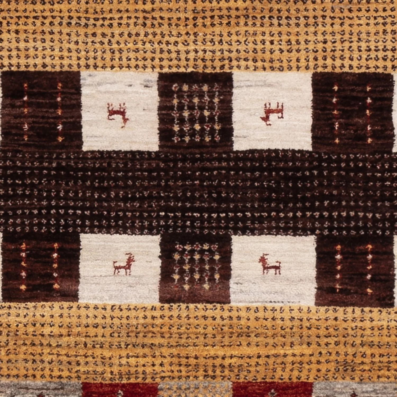 Indo Loribaft Teppich 205x144cm - Wollteppich - Image 2
