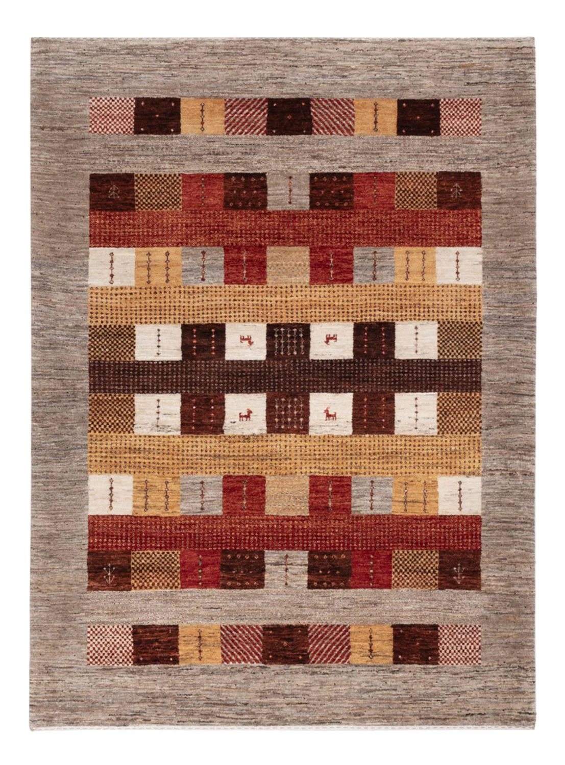 Indo Loribaft Teppich 205x150cm - Wollteppich