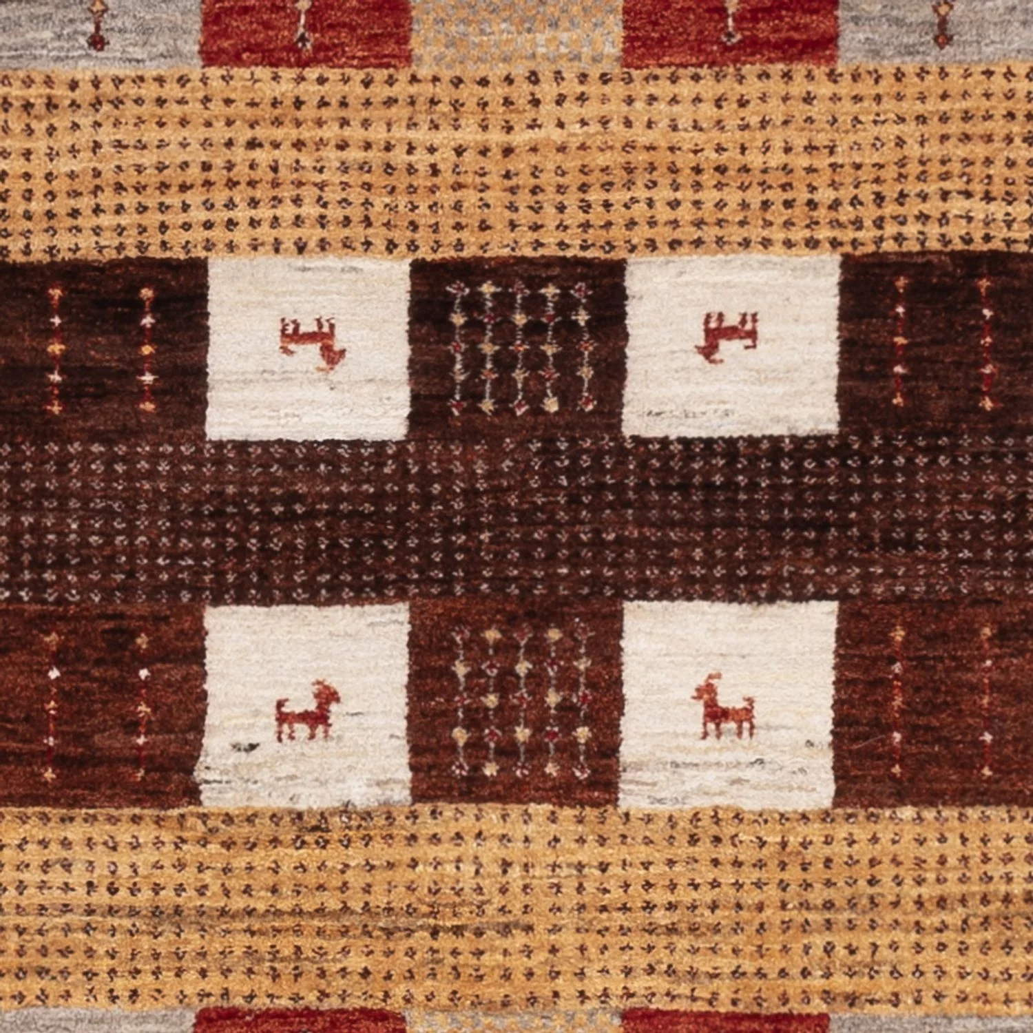 Indo Loribaft Teppich 205x150cm - Wollteppich - Image 2