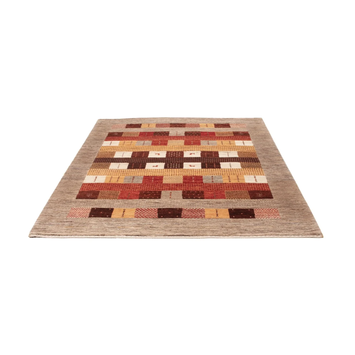 Indo Loribaft Teppich 205x150cm - Wollteppich - Image 5