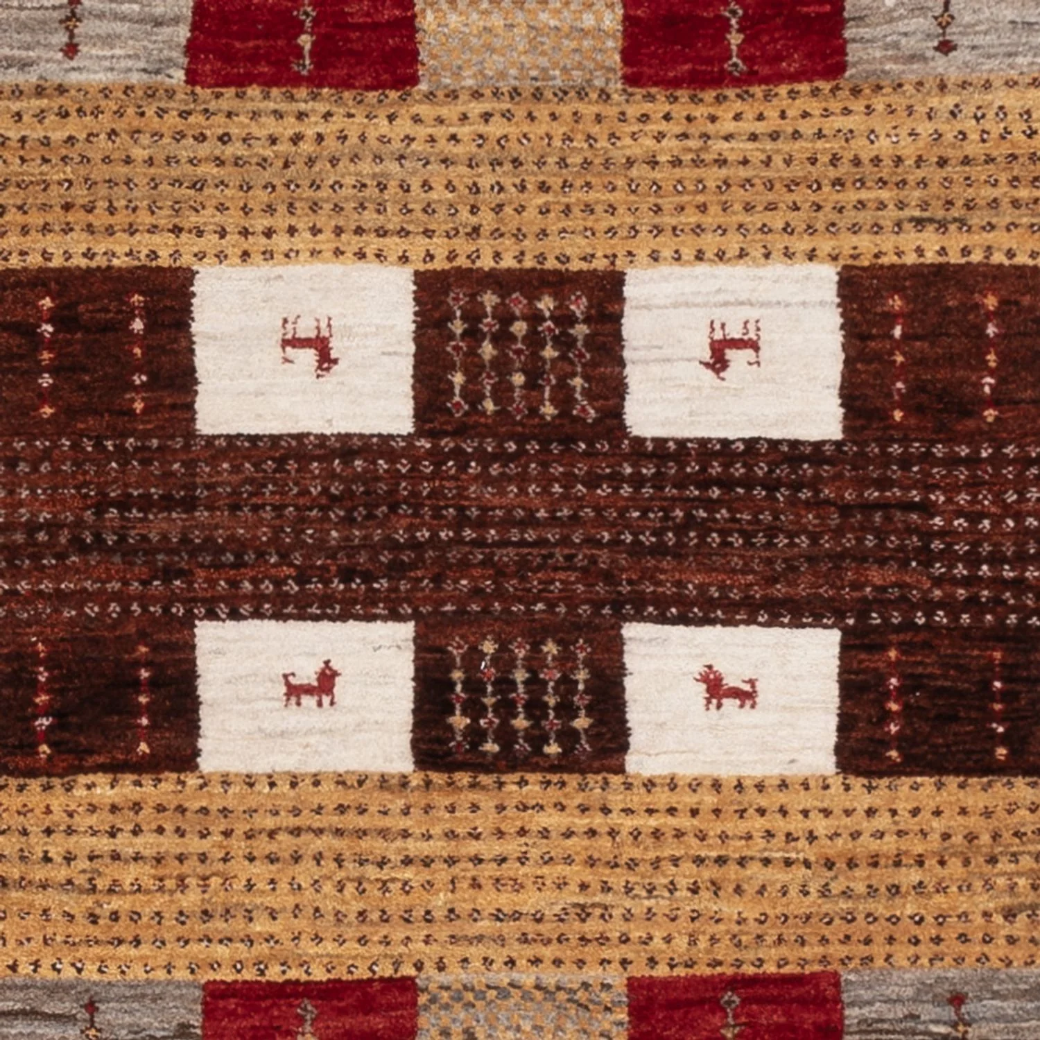 Indo Loribaft Teppich 209x152cm - Wollteppich - Image 2
