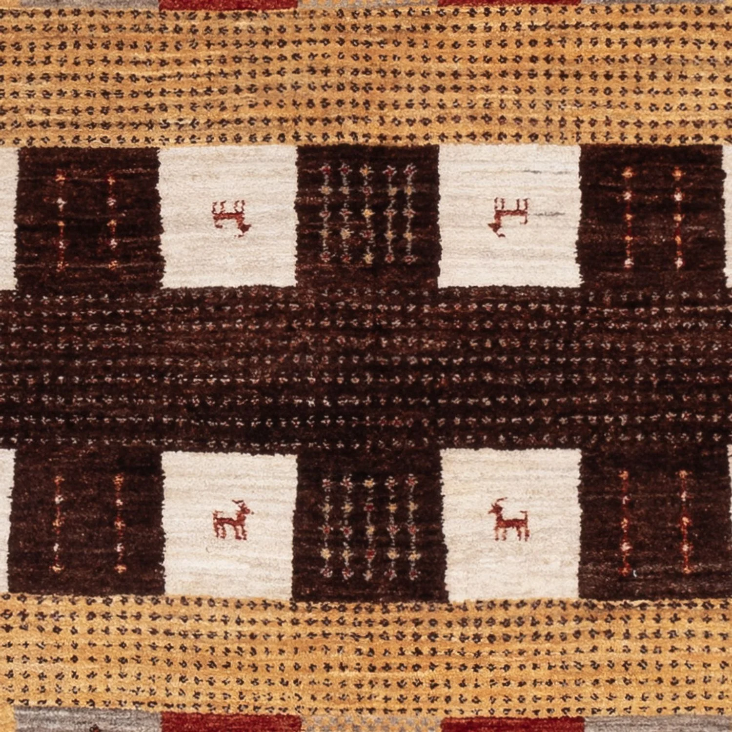 Indo Loribaft Teppich 216x147cm - Wollteppich - Image 2