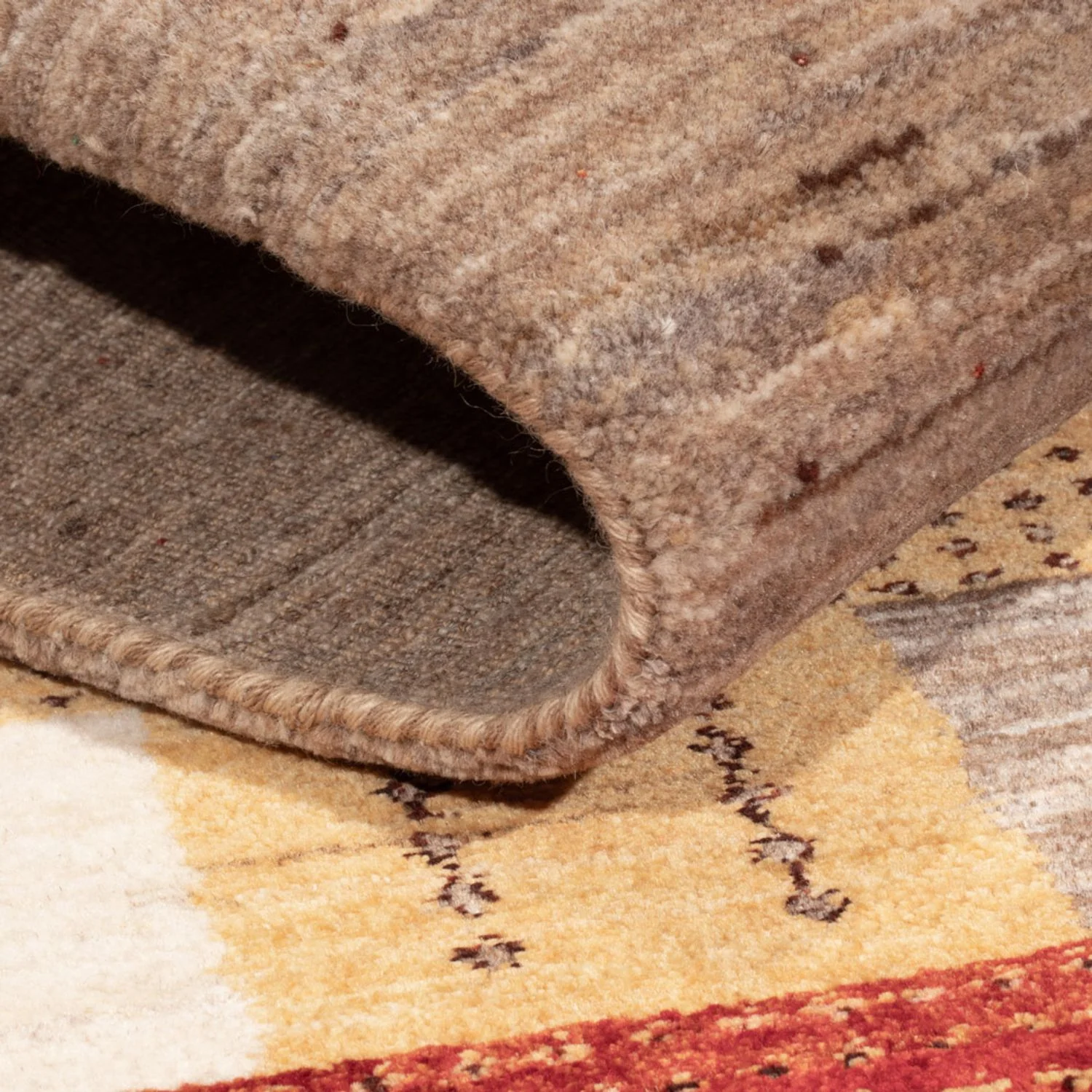 Indo Loribaft Teppich 216x147cm - Wollteppich - Image 4