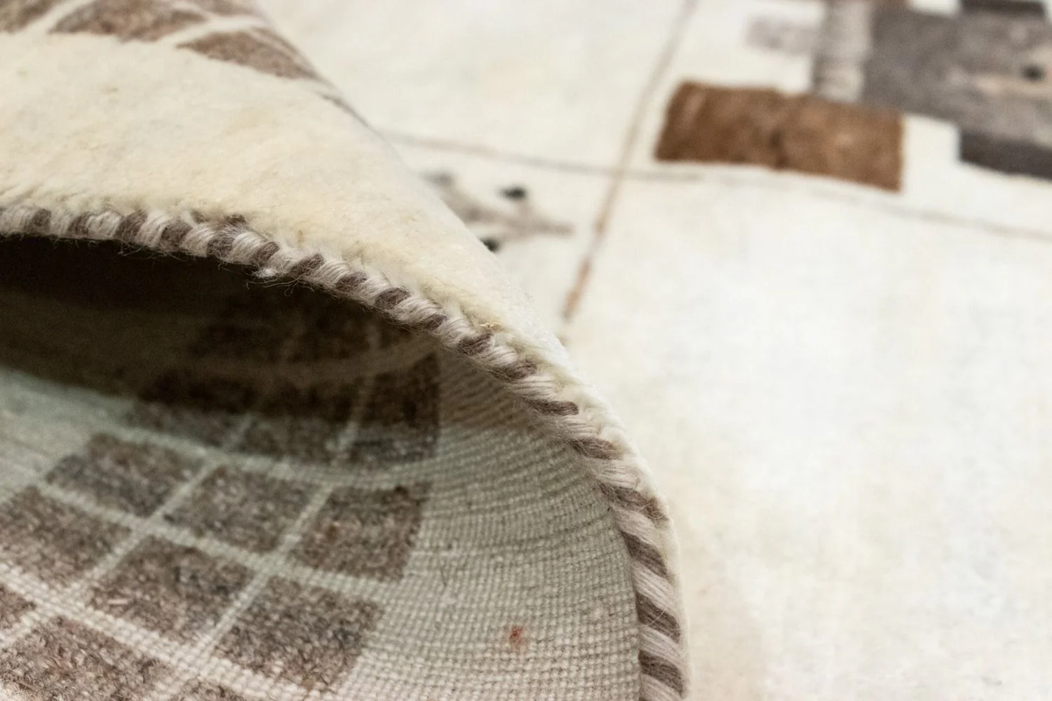 Gabbeh Teppich - Loribaft Indus 219 x 157 cm - beige - Image 4