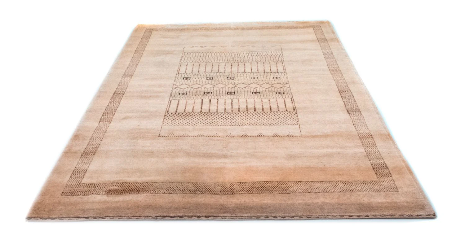 Gabbeh Teppich - Loribaft Indus 222 x 151 cm - beige - Image 5