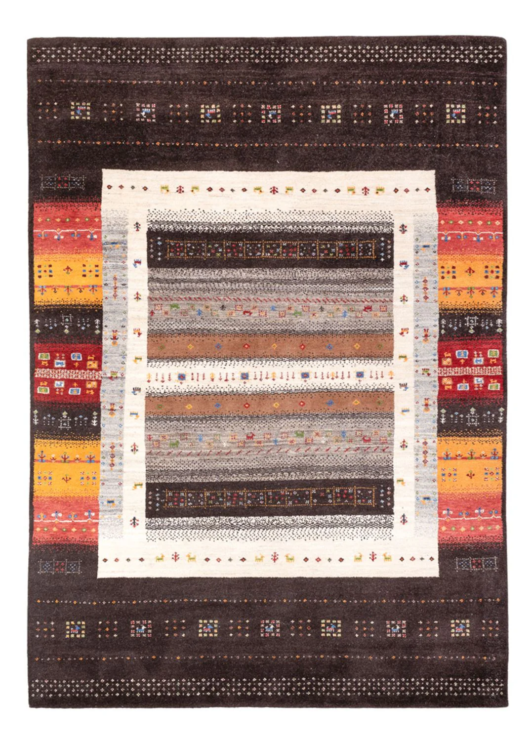 Indo Loribaft Teppich 240x169cm - Wollteppich