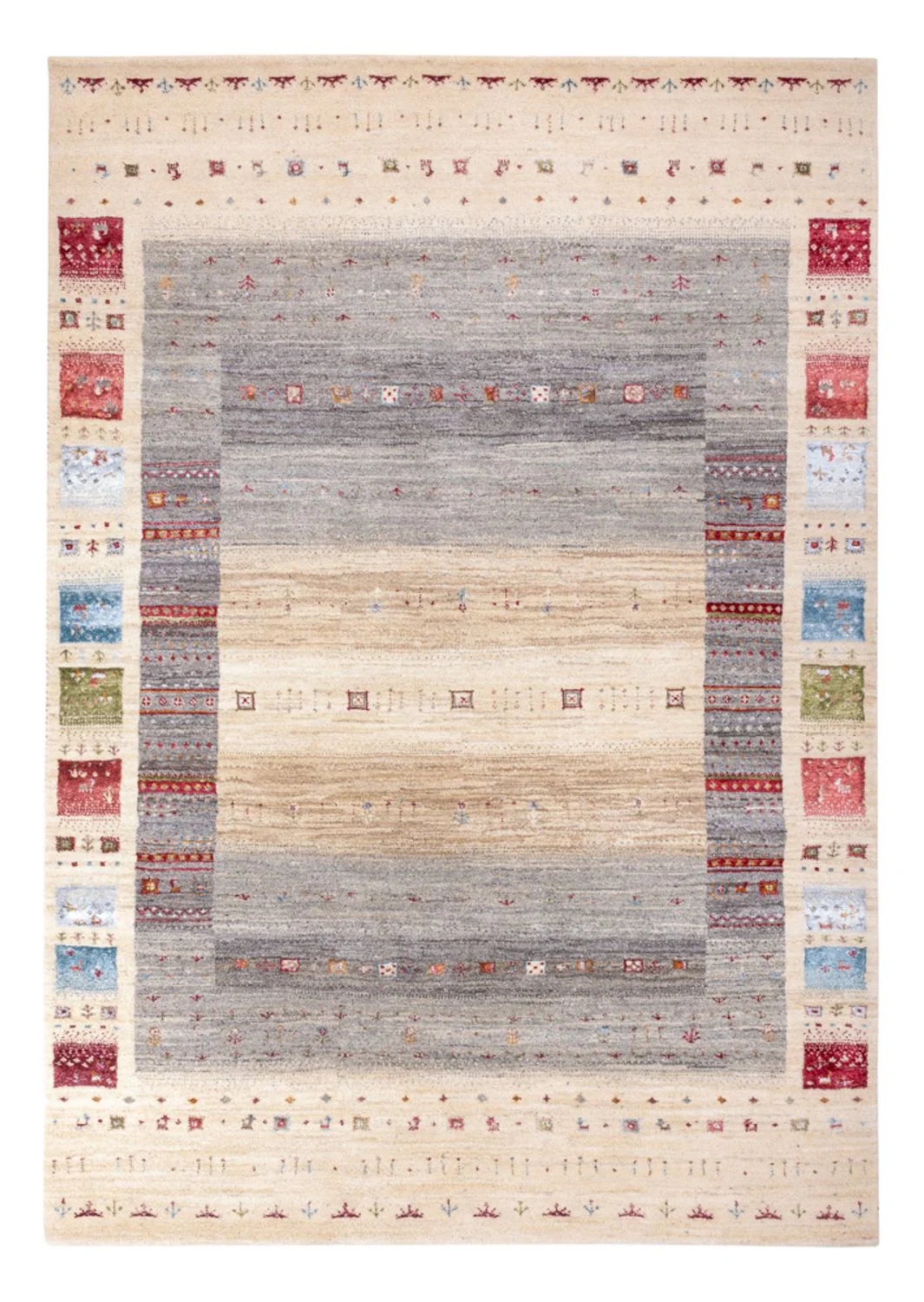Indo Loribaft Teppich 242x167cm - Wollteppich