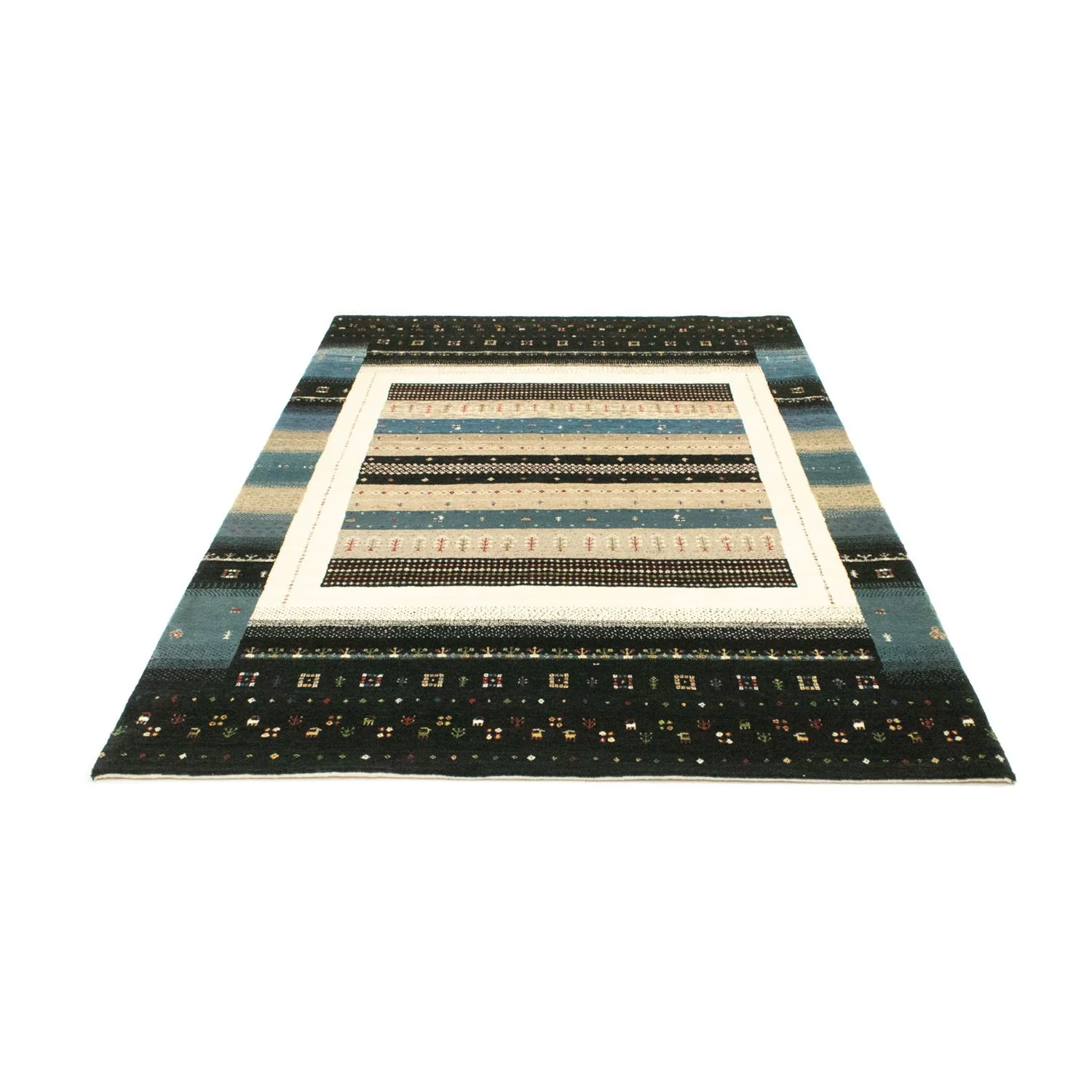 Gabbeh Teppich - Loribaft Indus 243 x 169 cm - mehrfarbig - Image 5