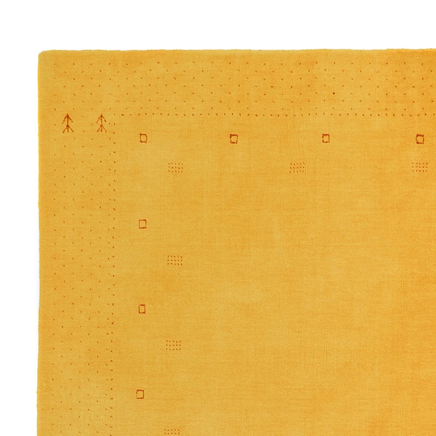Gabbeh Teppich - Loribaft Indus - 244 x 180 cm - gelb - Image 3