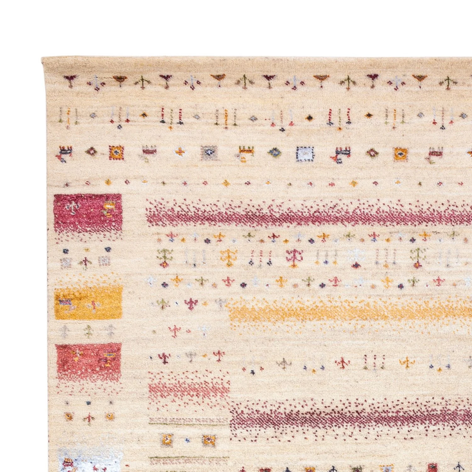 Indo Loribaft Teppich 245x174cm - Wollteppich - Image 3