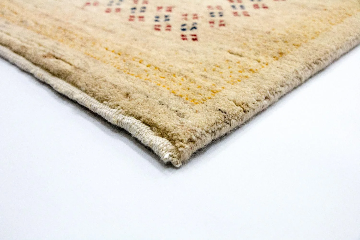 Gabbeh Teppich - Loribaft Indus 250 x 200 cm - beige - Image 5