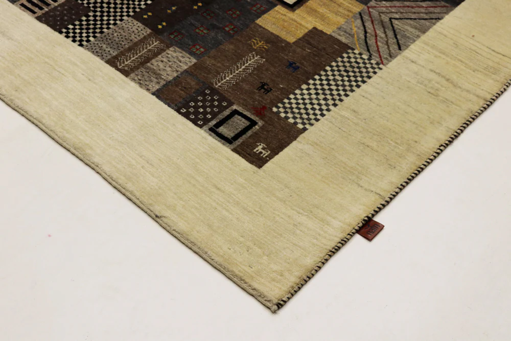 Gabbeh Teppich - Loribaft Indus - 251 x 181 cm - mehrfarbig - Image 3
