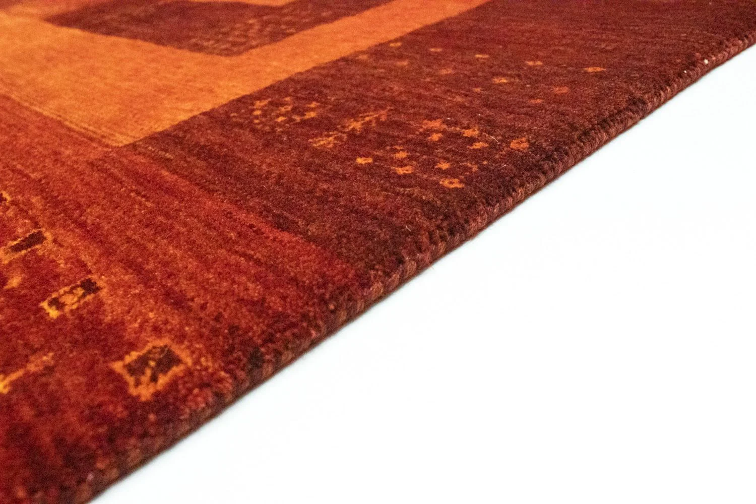 Gabbeh Teppich - Loribaft Indus 301 x 198 cm - rot - Image 3