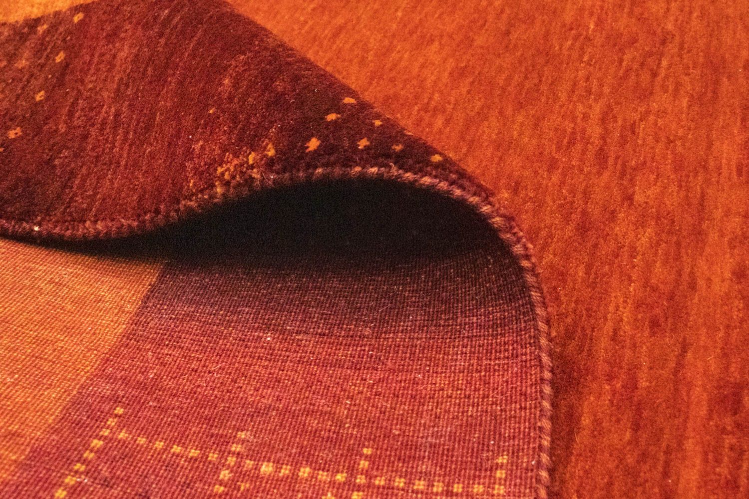 Gabbeh Teppich - Loribaft Indus 301 x 198 cm - rot - Image 4