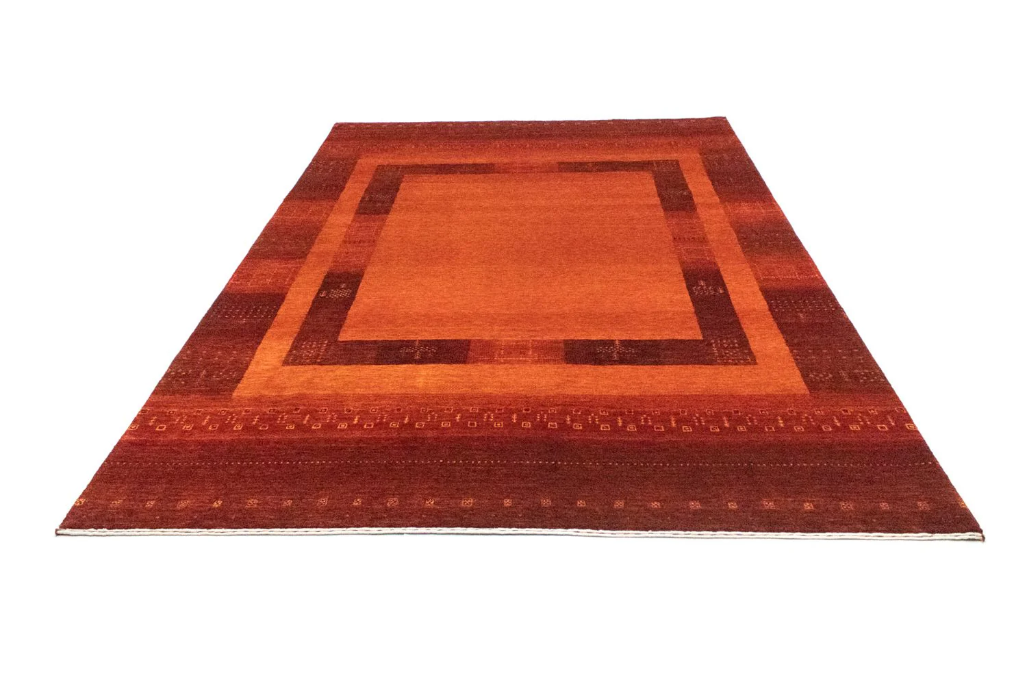 Gabbeh Teppich - Loribaft Indus 301 x 198 cm - rot - Image 5