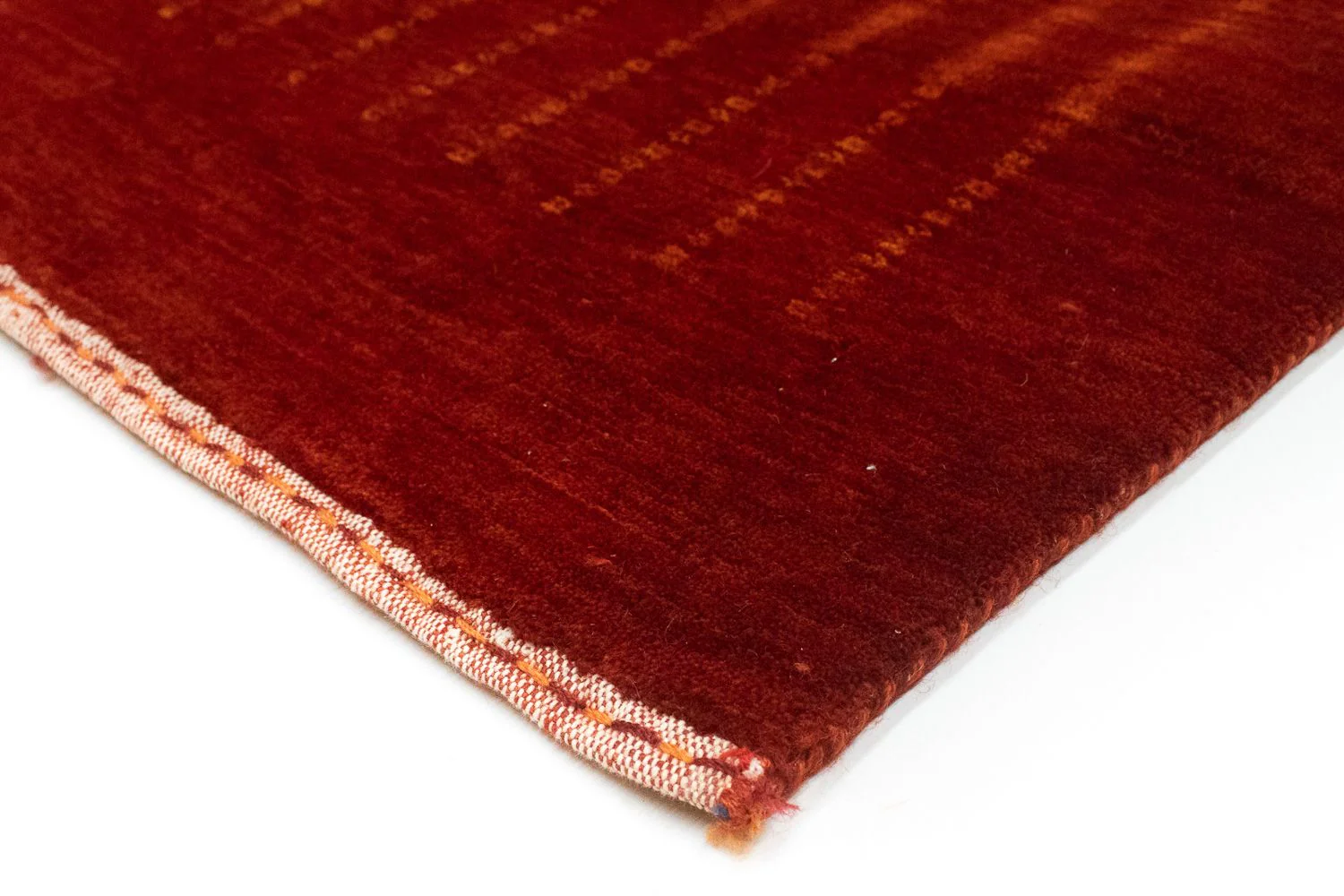 Gabbeh Teppich - Loribaft Indus 307 x 80 cm - rot - Image 2