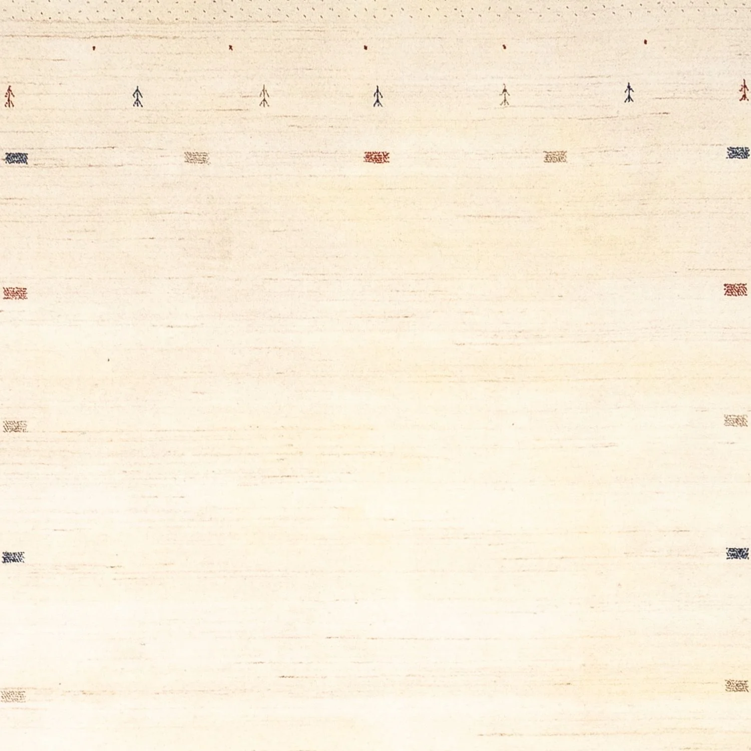 Gabbeh Teppich - Loribaft Indus 346 x 254 cm - beige - Image 2