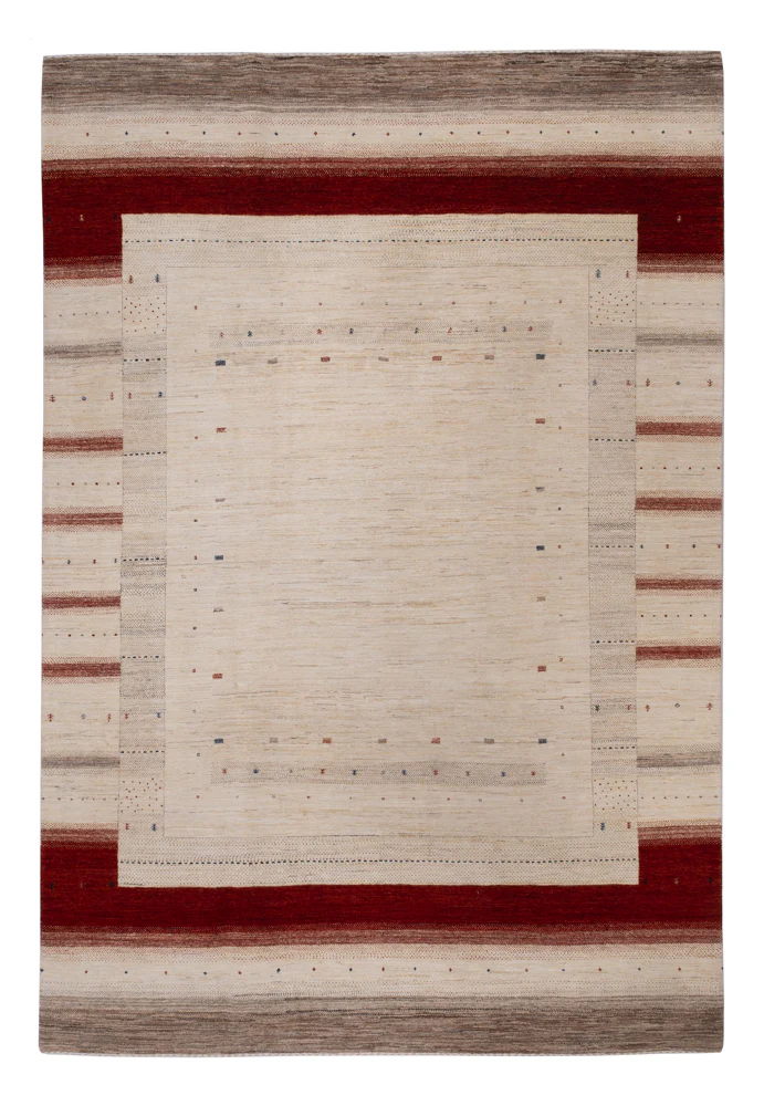 Indo Loribaft Teppich 357x244cm - Wollteppich