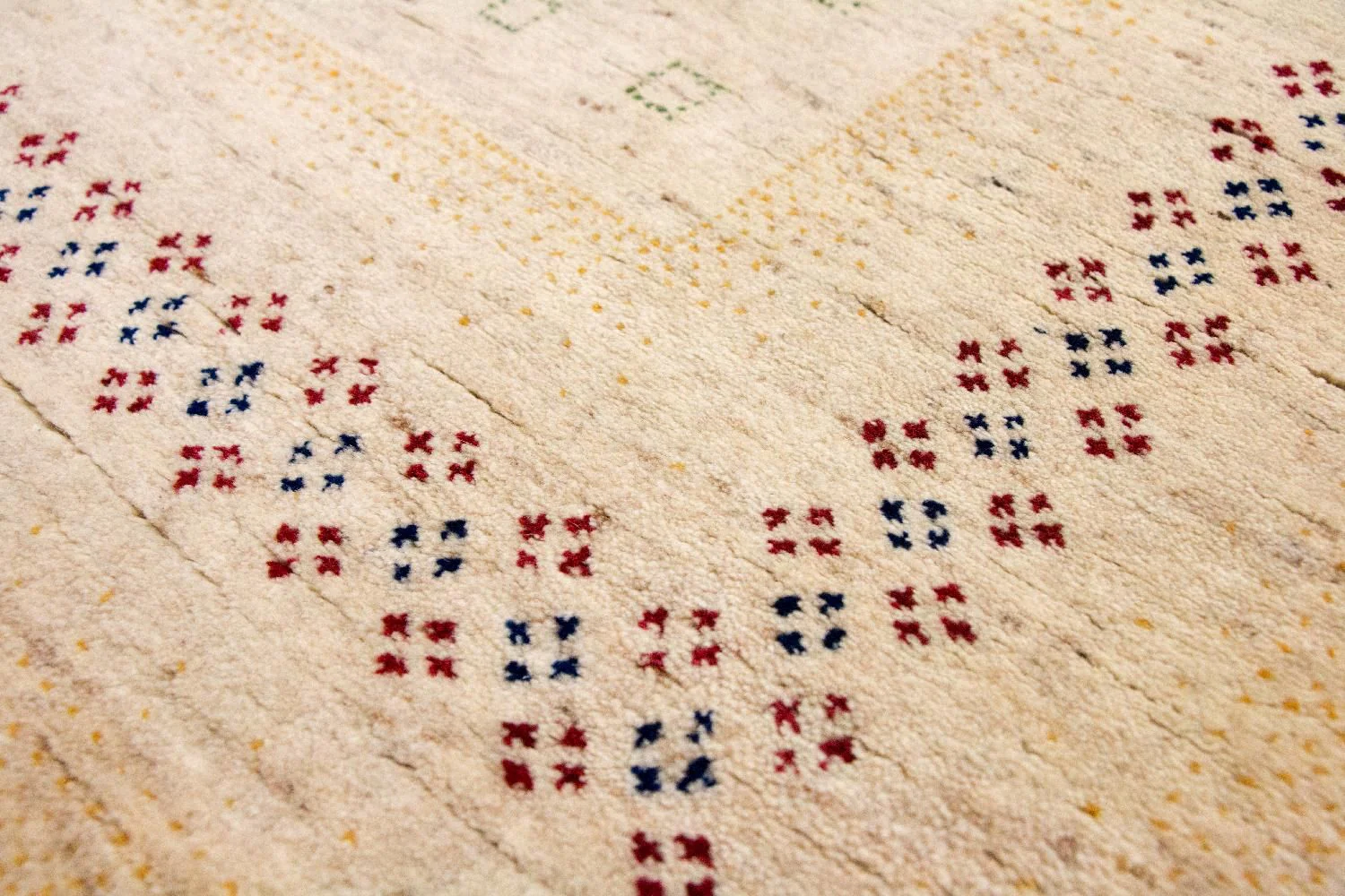 Gabbeh Teppich - Loribaft Indus 400 x 300 cm - beige - Image 3