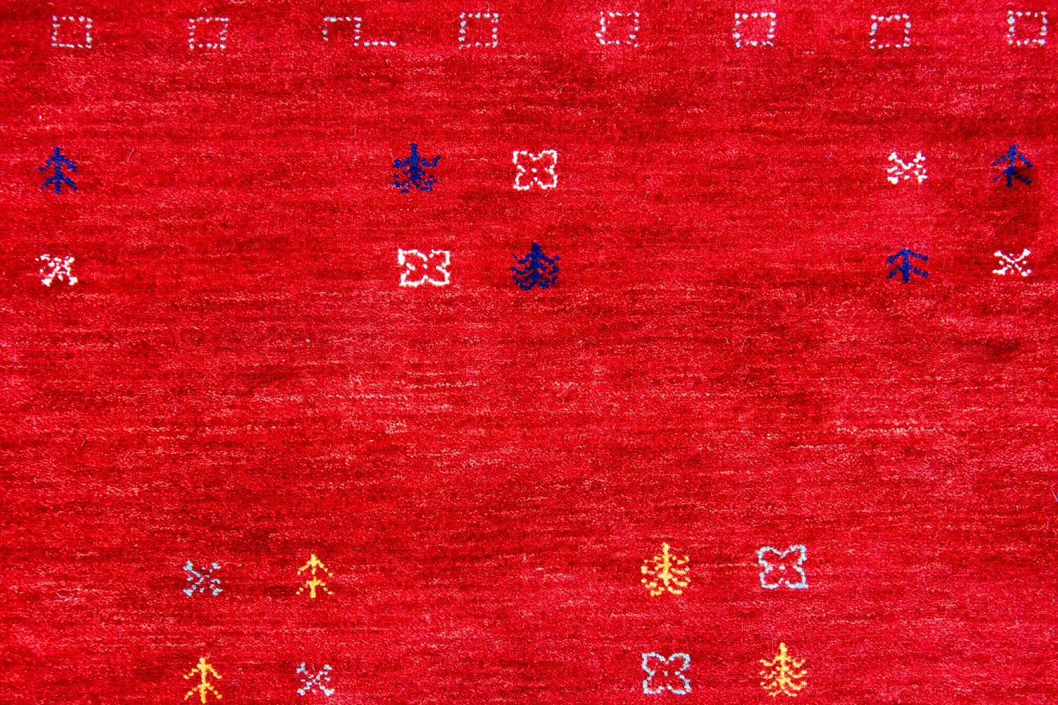 Gabbeh Teppich - Loribaft Indus 400 x 300 cm - rot - Image 3