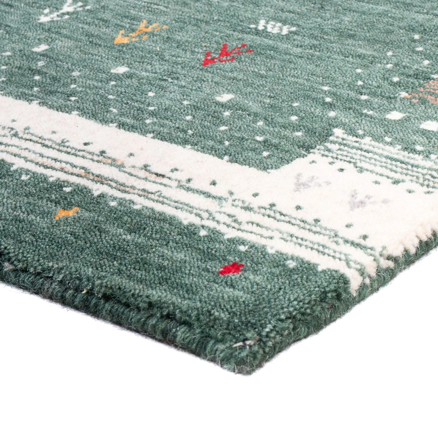Indo Loribaft Teppich 90x60cm - Wollteppich - Image 2